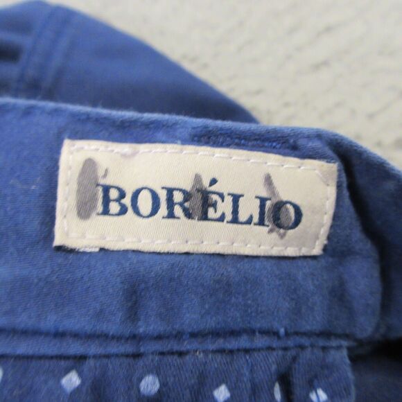 Borelio Mens 5-Pocket Chino Pants size 36‎ x 30 Straight Leg Grenier's Blue - Picture 4 of 12
